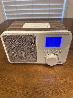 Jensen JCR315 Digital AM/FM Alarm Clock Radio Tested Working - Image 1 of 4