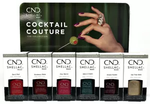 Cnd Shellac Gel Politur - COCKTAIL COUTURE Holiday 2020 - 0,25oz/7,3ml Auswahl beliebig - Bild 1 von 20