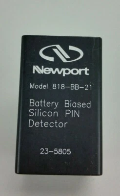 Detector fotográfico de silicona sesgado a batería de alta velocidad Newport 818-bb-21 Foto 1 de 4