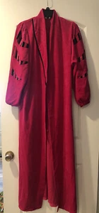 Lady Belle 36/38 Homewear Hot Pink Robe Womens S/M - Picture 1 of 11