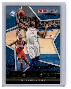 2020 Hoops #12 Joel Embiid Lights Camera Action Winter