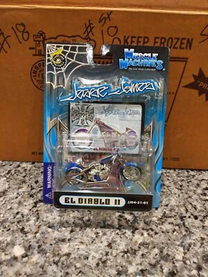 Muscle Machines CHOPPER Bike Model Jesse James EL DIABLO 2 -NEW- Motorcycle 🔥🔥 - Image 1 of 4