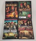 Pirates Of The Caribbean 4 Dvd/Bluray Lot Johnny Depp Curse Of The Black Pearl