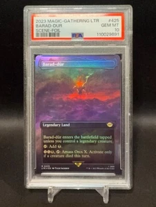 ๐ PSA 10 - Barad-dur - Borderless FOIL - MTG Signore degli Anelli LTR #0425 - Foto 1 di 2