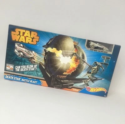NEW Disney Hot Wheels Star Wars Death Star Battle Blast Track Set Car Included - Image 1 of 4