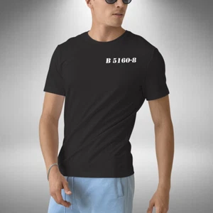 Prison Number B 5160-8 T-Shirt Funny Hannibal Lector Inspired Small to 5XL - Picture 1 of 5