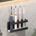 Practical Stainless Steel Toothbrush Holder Modern Design Quick Dry Cup Ledge