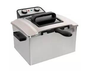 FREIDORA ELECTRICA 5L CON 3 CESTAS INCLUIDAS 3000W ACERO INOXIDABLE TERMOSTATO - Imagen 1 de 13