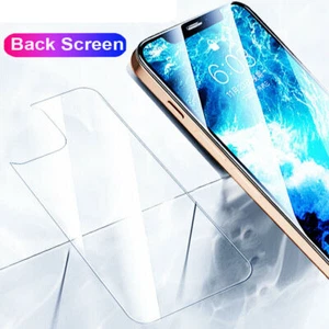 2x Back Tempered Glass Screen Protector For iPhone 11 12 13 14 15 16e 16 Pro Max - Picture 1 of 5