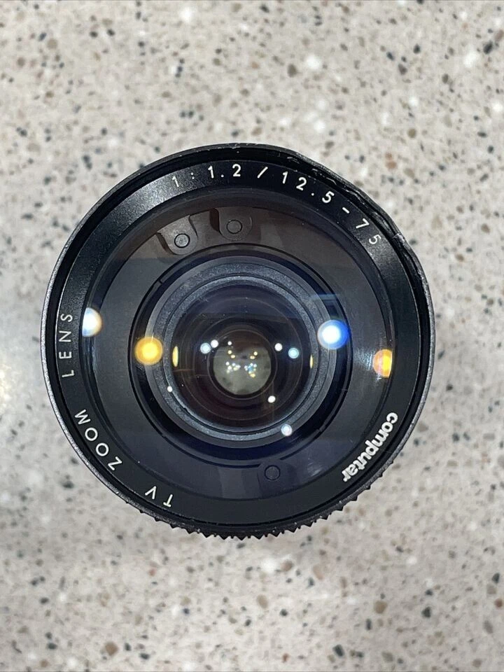 Computar TV Zoom Lens(Night Vision Monocular Zoom Lense) M6Z 1212 12.5-75mm F1.2 - Image 1 of 4
