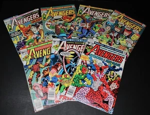 BRONZE AGE AVENGERS LOT 7 BOOKS #131, 132, 152, 154, 156, 160, 161 VF/NM TO NM+ - Picture 1 of 23