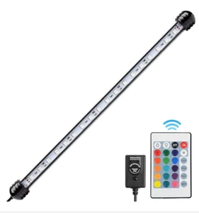 NICREW Submersible LED Aquarium Light RGB Multicolor Lights (15" / 38cm) New - Picture 1 of 3