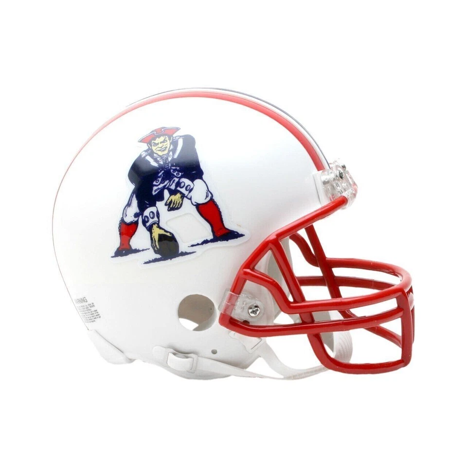 Riddell New England Patriots Throwback Revolution Speed Mini Football Helmet