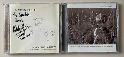 2 Martyn Joseph CDs: "Thunder and Rainbows (2-CD Set)" & "Whoever It Was That…" - Image 1 of 4