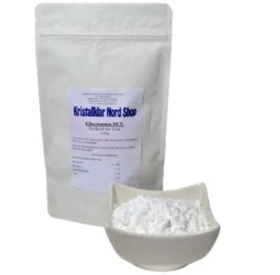 KRISTALLKLAR NORD Glucosamin HCL 100 g