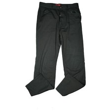 HUGO BOSS H102 Men's Jeans Pants Comfort Fabric Straight 50 W34 L34 Thin Black