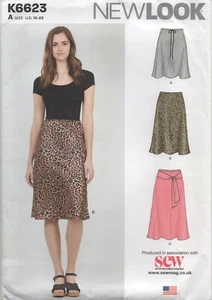 New Look Sewing Pattern 6623 Skirt in 3 Lengths Flared Pull-on Size 10 - 22 New - Picture 1 of 13