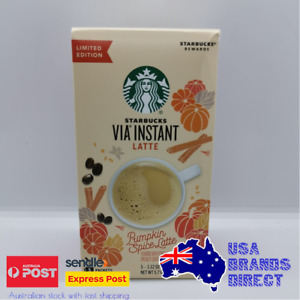 Starbucks VIA Pumpkin Spice Latte Flavoured Instant Coffee AUSTRALIAN STOCK