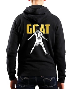 Ronaldo kids hoodie tshirt cristiano ronaldo goat - kids & adult sizes - Picture 1 of 11