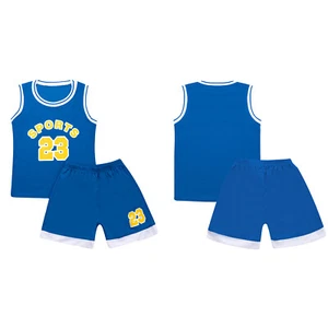 Kid Boys Girls Athletic Tracksuit T-Shirts Tops with Short Pants Outfits Sets - Picture 1 of 57