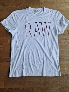 G-Star Raw T-Shirt Weiss Gr. XL Shirt Logo - Bild 1 von 2