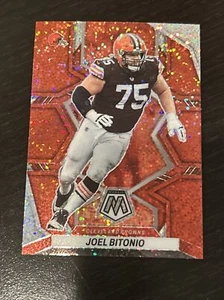 2022 Mosaic Sparkle Red Redemption Joel Bitonio Cleveland Browns #225 - Picture 1 of 2