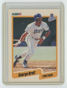 1990 Fleer George Brett . Kansas City Royals #103