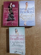 3 x Woman of Substance Novels Bundle Of Paperbacks by Barbara Taylor Bradford
