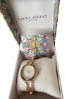 Laura Ashley Ladies Gold Tone Elasticated Analogue Watch New With Box