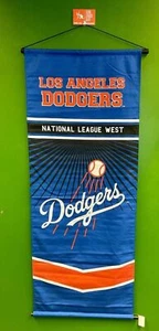MLB Los Angeles Dodgers Deko Stoff Wandbanner - Bild 1 von 2