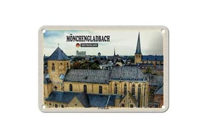 Blechschild Städte Mönchengladbach St. Vitus Basilika 18x12 cm Schild - Picture 1 of 5