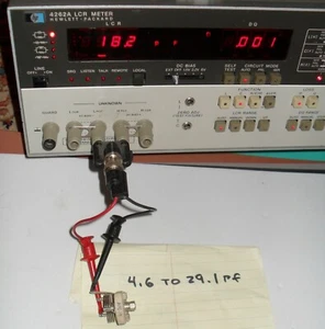 3  to 25 pf Air Padding Variable Condenser - Hammarlund APC-25 - Picture 1 of 2