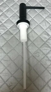 Solid Brass Soap Lotion Dispenser - Oil Rubbed Bronze Finish w/ Bottle - Picture 1 of 7