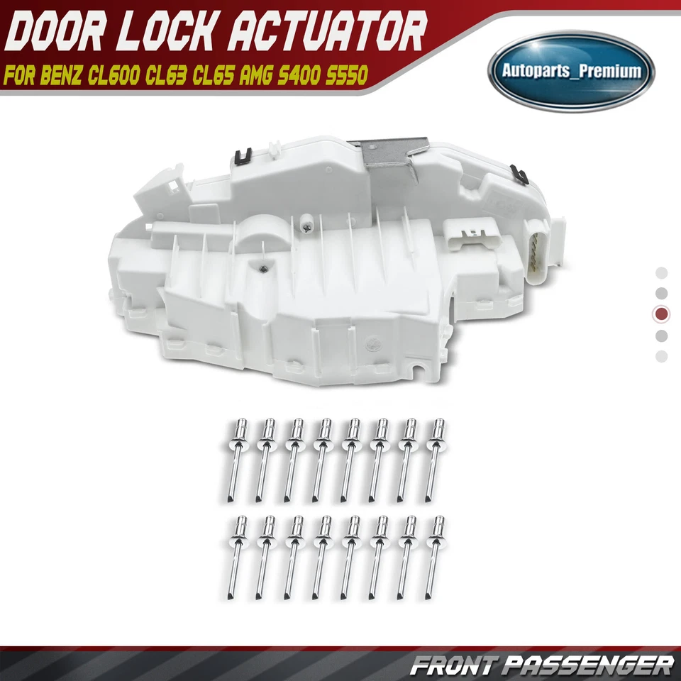 Actuador de cerradura de puerta delantero derecho mercedes-benz cl550 cl600 cl63 cl65 amg s600 Foto 1 de 4