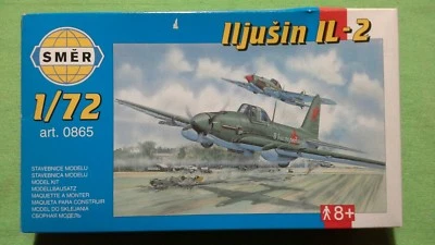 AEREO ILJUUSIN IL-2 - SCALA 1/72 - MARCA SMER  ART. 0865 - Immagine 1 di 2