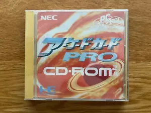 BRAND NEW! PC Engine Arcade Card Pro CD-ROM2 CoreGrafx SuperGrafx Near Perfect! - Picture 1 of 17