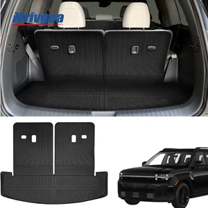 Alfombrillas 2 en 1 revestimiento de carga para maletero trasero Hyundai Santa Fe Fit 2024-2025 - Imagen 1 de 7