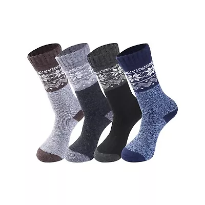 New Ladies Merino Lambs Wool Sock Soft Warm 2.4 Tog Thermal Winter 3,6,9,12 Pair - Image 1 of 4