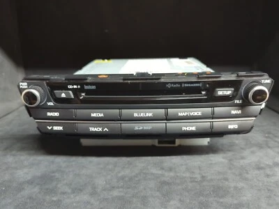 2014 2015 Hyundai Genesis Sedan Lexicon CD AM FM NAV GPS RADIO OEM 96560-B14274X - Image 1 of 3