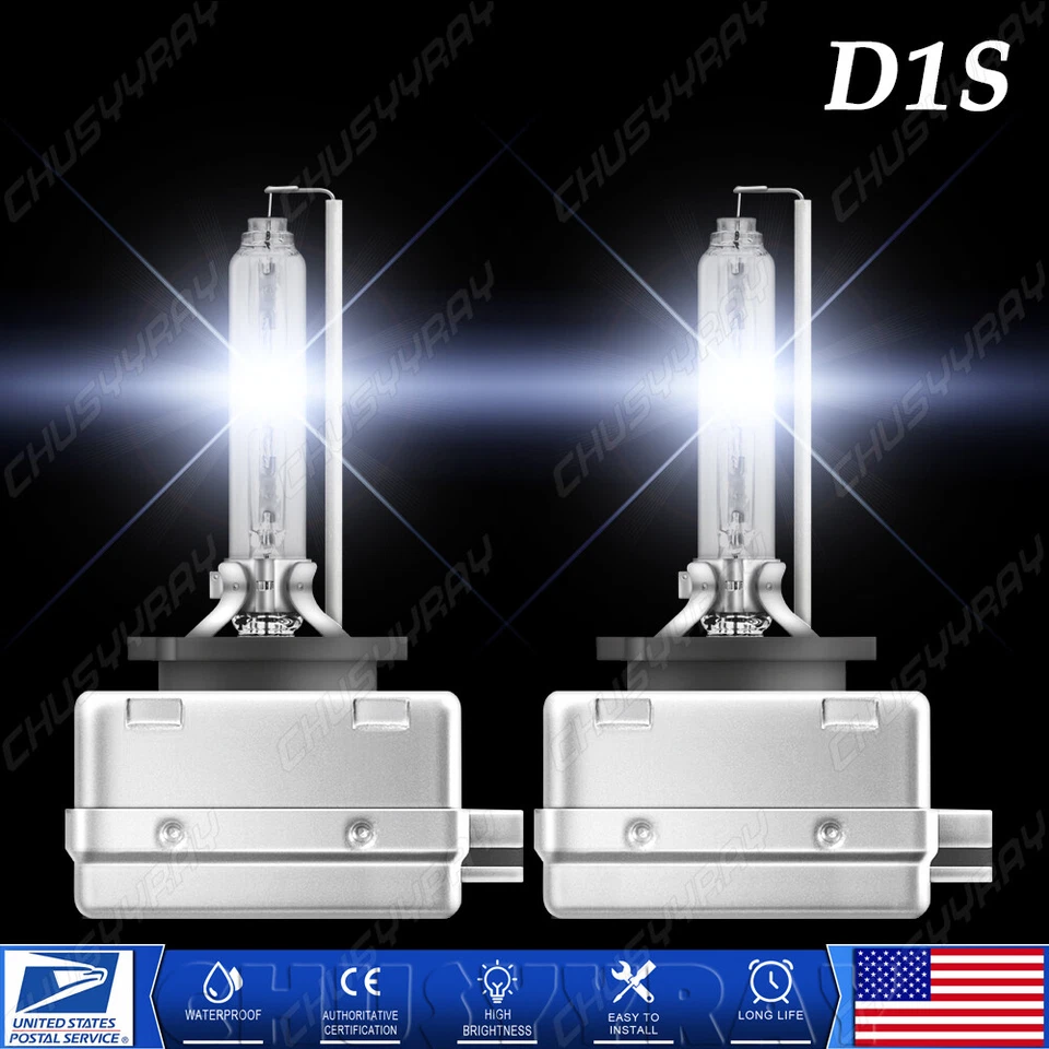HID Headlight Bulbs for Mercedes Benz E Series 2008-2012 Low High Beam Qty 2 - Image 1 of 4