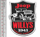 Vintage Trucking & Automotive 'Willys'' ''Jeep'' 1941 Promo Patch bl