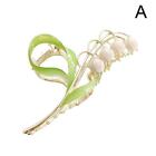 1Pc Lily Pearl Tassel Girl Wind Exquisite Hairpin Shark Of Head On Back T0v5