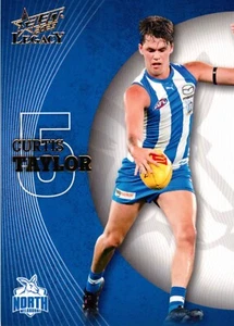 2023 North Melbourne Kangaroos AFL Select Legacy Card - Curtis Taylor - Picture 1 of 3