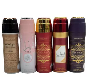 Lattafa Women's Perfumed Body Spray 6.67 oz 200 ml 5 Pcs Limited Time Offer - Picture 1 of 1