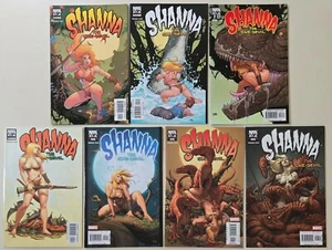 Shanna The She-Devil #s 1-7 Full Series Frank Cho Knights Marvel Comic Lot-7 - Picture 1 of 15