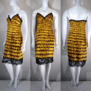 GIANNI VERSACE Tribute runway silk dress, M/L - Picture 1 of 24