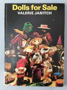 "DOLLS FOR SALE" Book, Profit from your dollmaking, 26 doll patterns - Janitch - Picture 1 of 11