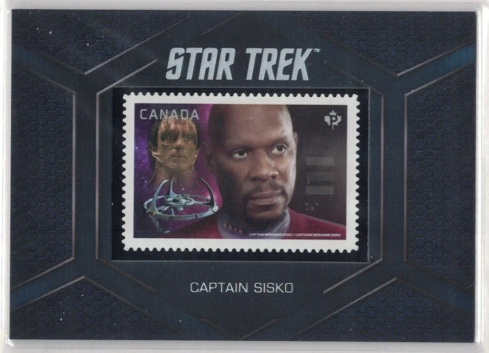 Star Trek Inflexions 50th Anniversary stamp CS3 Sisko 22/125 - Image 1 of 1