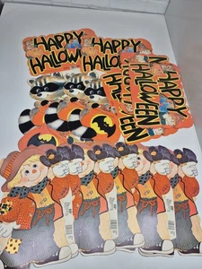 Vintage 1984 Peck Industries Halloween Decoration Lot - Picture 1 of 9