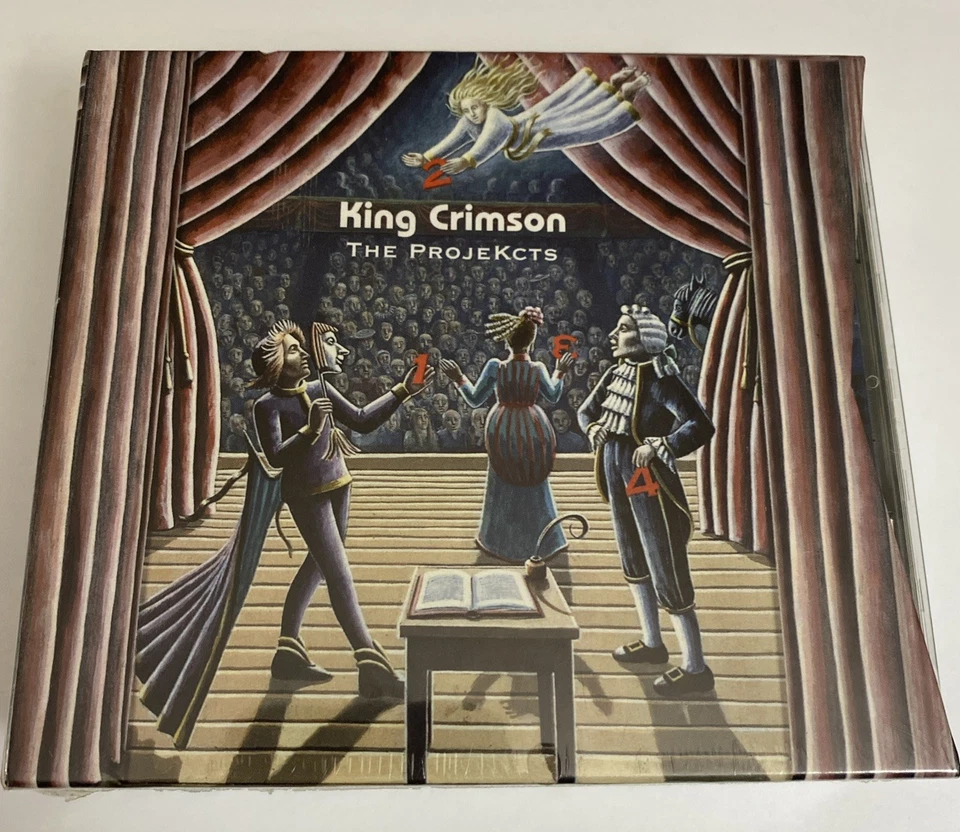4xCD Box Set King Crimson The ProjeKcts 1999 Discipline Enhanced New Sealed - Image 1 of 4